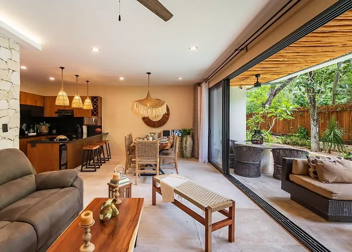 •| Boutique Swim Up En P/6 • Naaj Tun• Apartamento