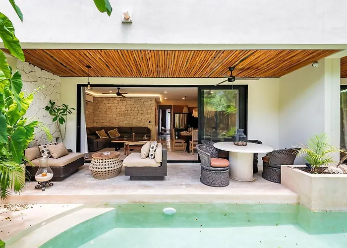 •| Boutique Swim Up En P/6 • Naaj Tun• Apartamento Tulum