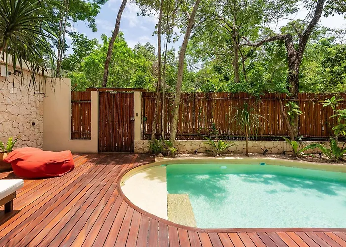 Apartamento •| Boutique Swim Up En P/6 • Naaj Tun• Tulum